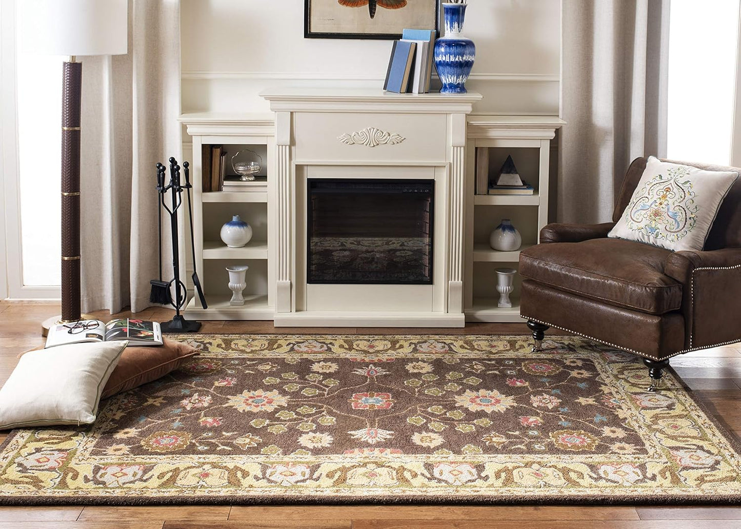 Orbellis Floral Hand Tufted Carpet & Rug