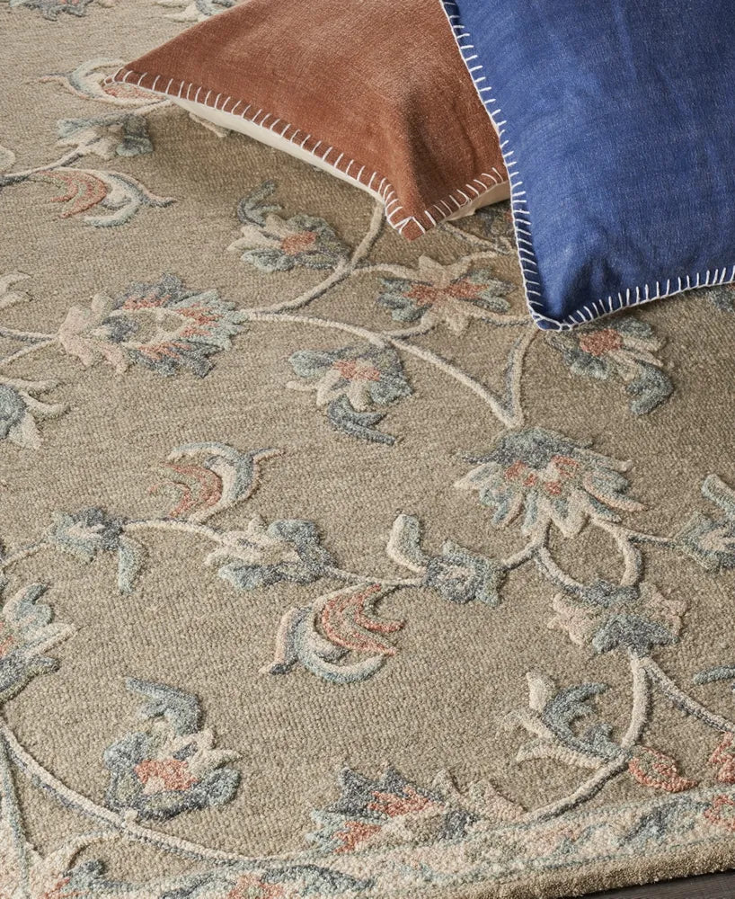 Plusharo Traditional Hand Tufted Carpet
