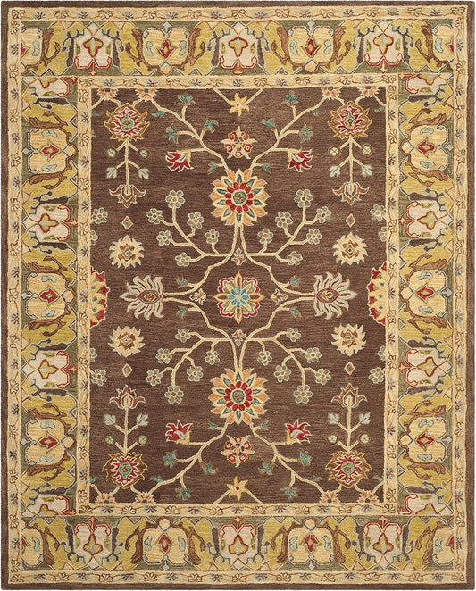 Orbellis Floral Hand Tufted Carpet & Rug