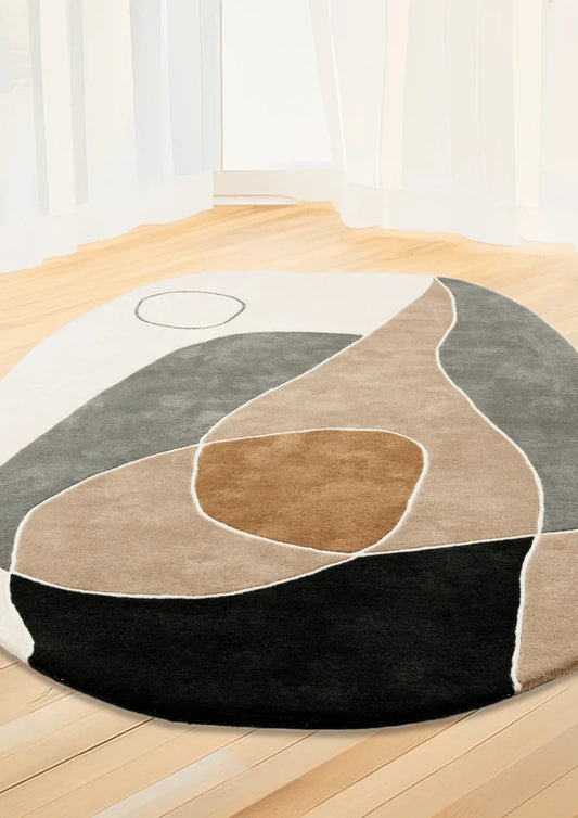 Spark Irregular Hand Tufted Carpet