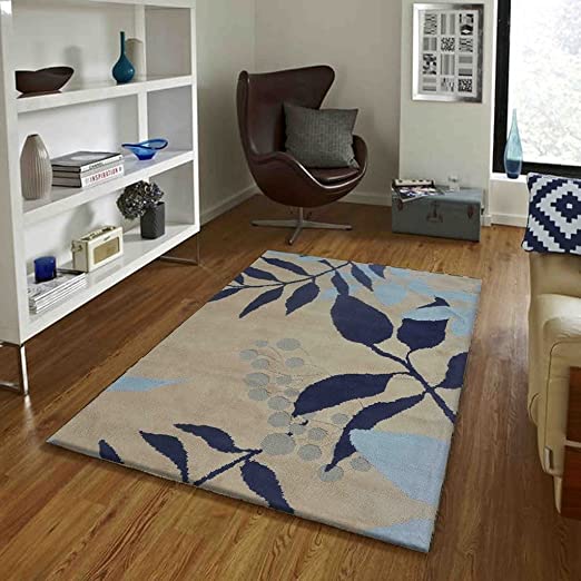 Handura Floral Hand Tufted Carpet & Rug