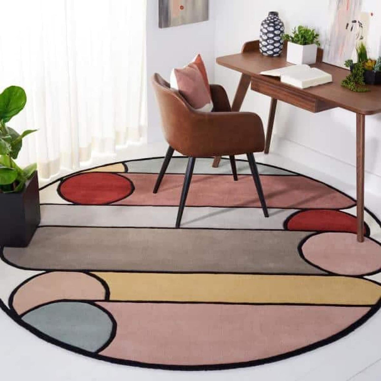 Jazzvelve Round Tufted Carpet