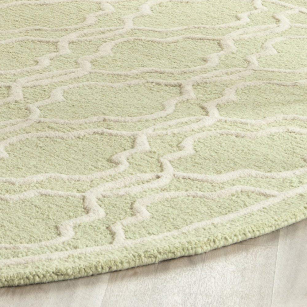 Greennova Round Hand Tufted Carpet & Rug