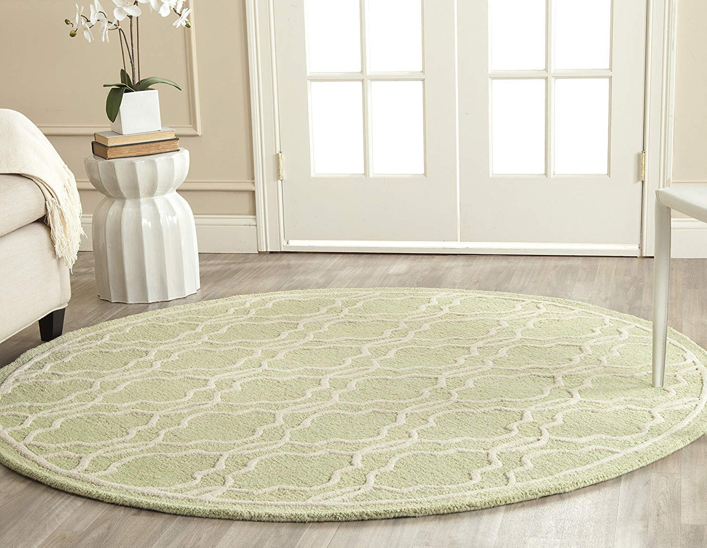 Greennova Round Hand Tufted Carpet & Rug