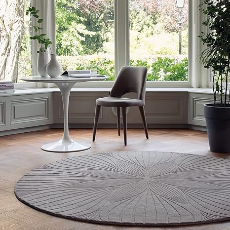 Fluffyoxe Round Tufted Carpet