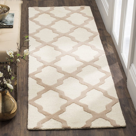 Pluvessah Hand Tufted Runner Carpet & Rug