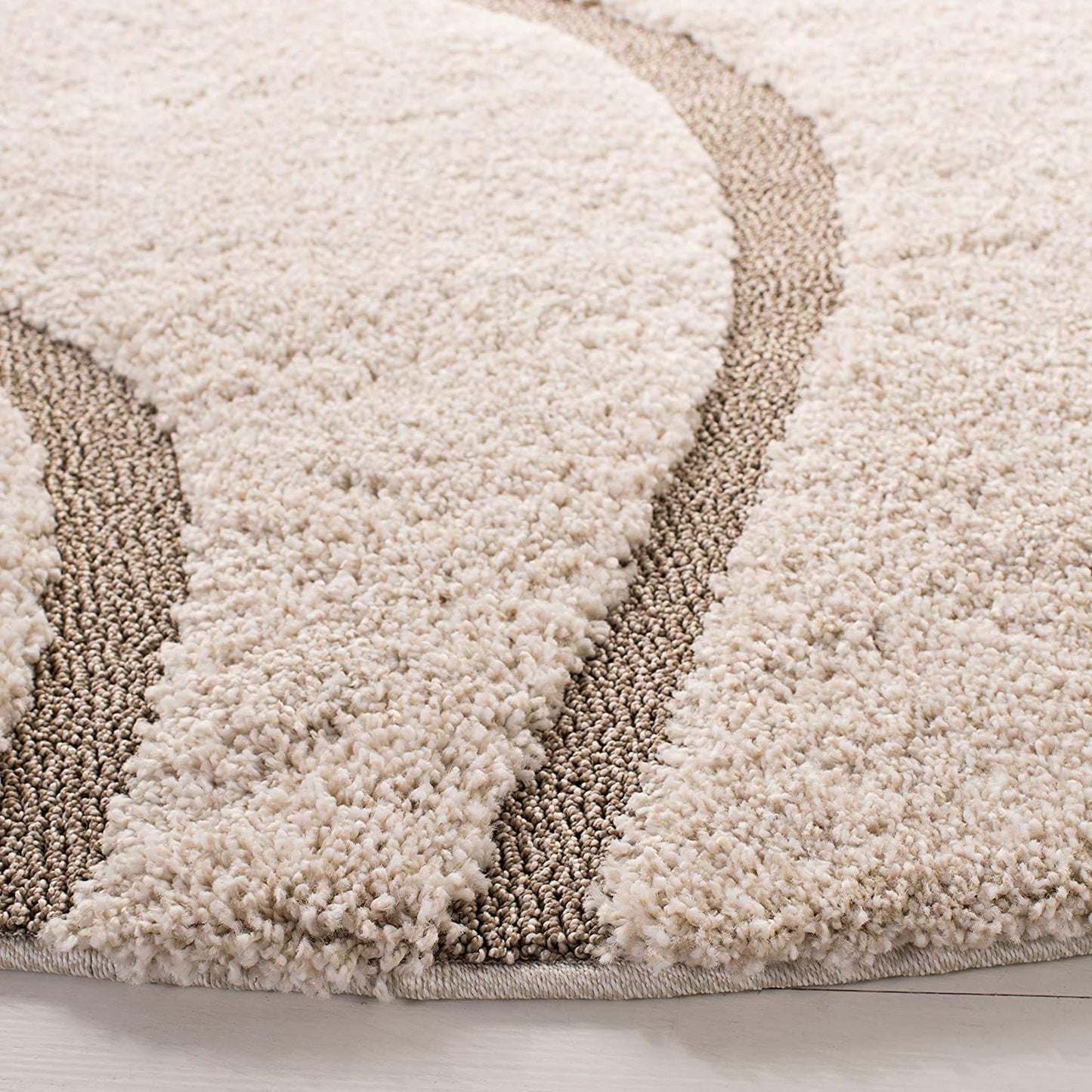 Chivora Round Shaggy Rug