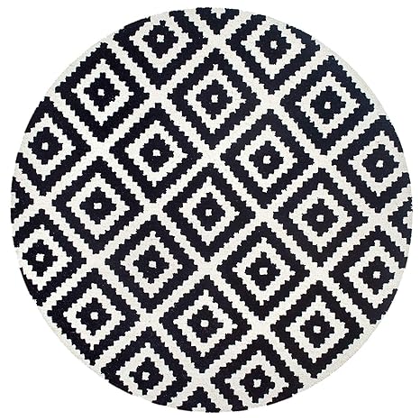 Halozono Round Hand Tufted Carpet & Rug