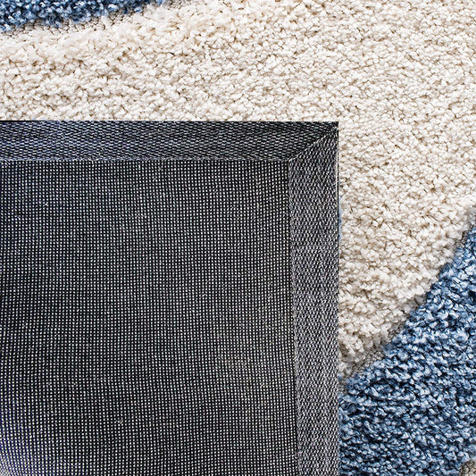 Wevara Round Shaggy Rug