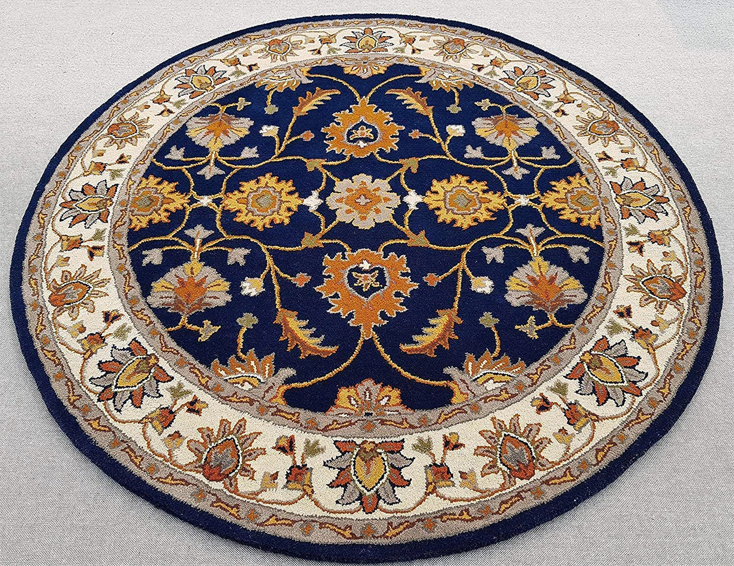 Browntera Round Tufted Carpet