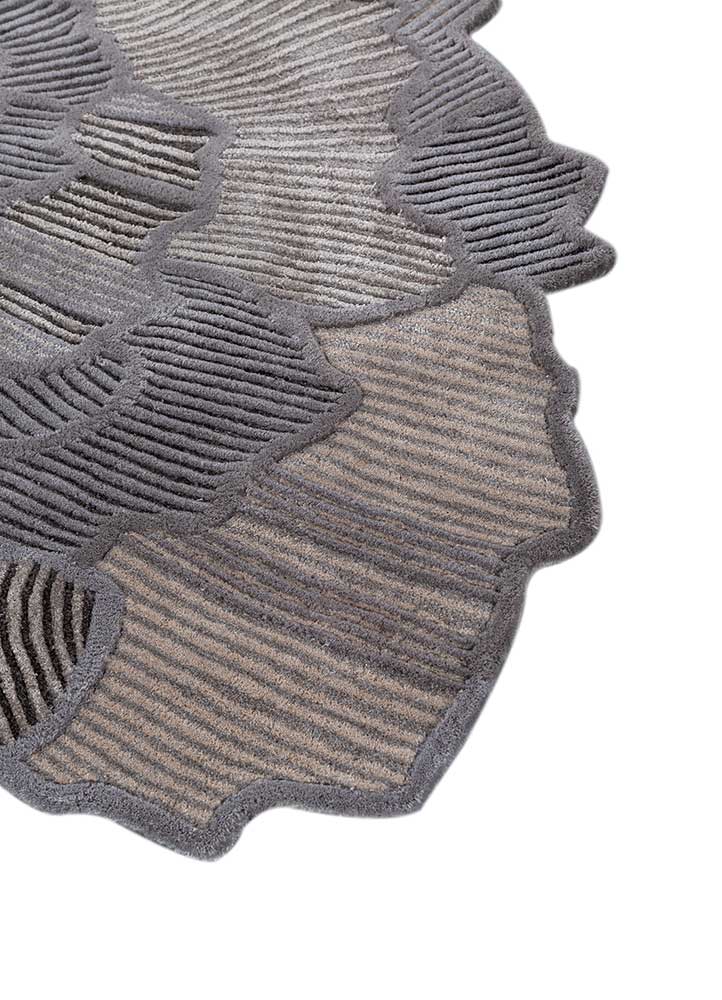 Furryva Round Hand Tufted Carpet & Rug