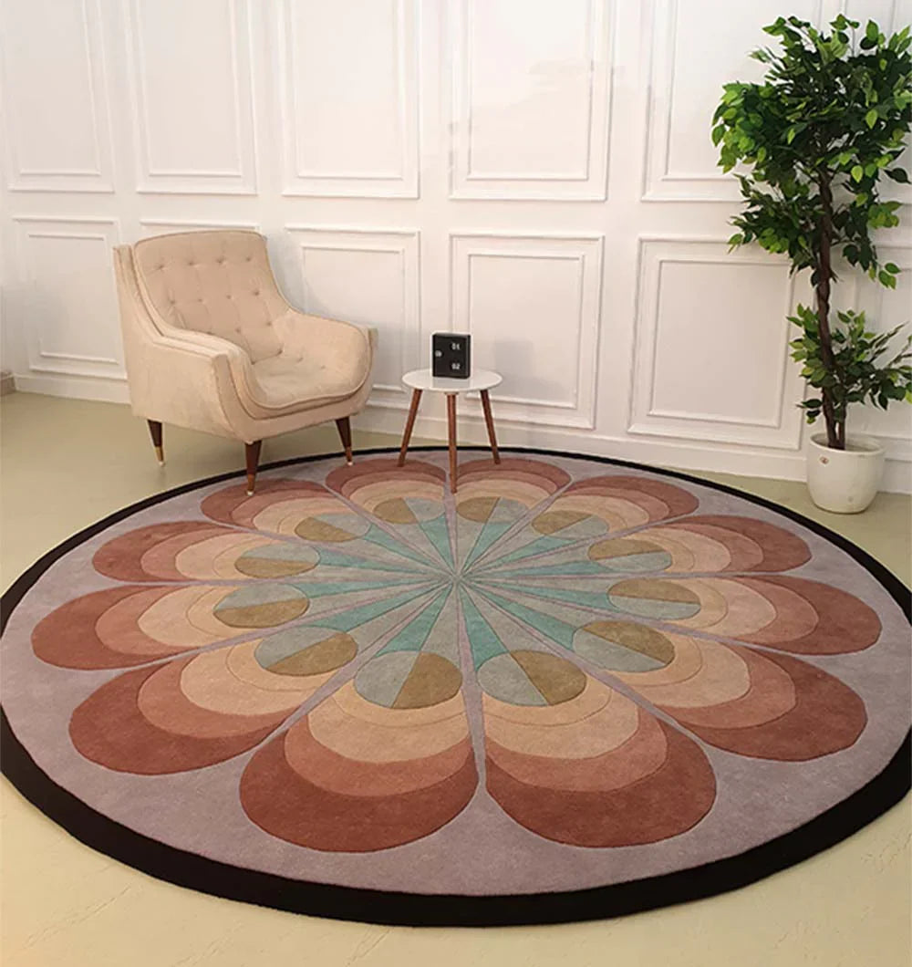 Circlequo Round Tufted Carpet