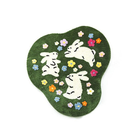 Sprig Irregular Hand Tufted Carpet