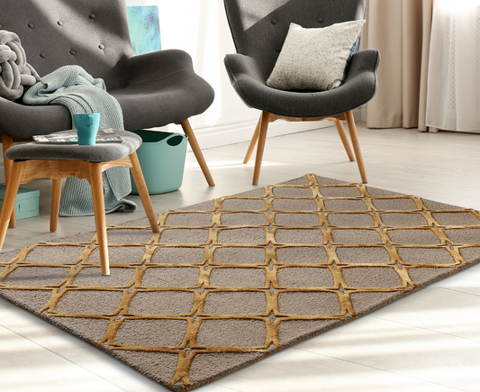 Solvique Hand Tufted Carpet