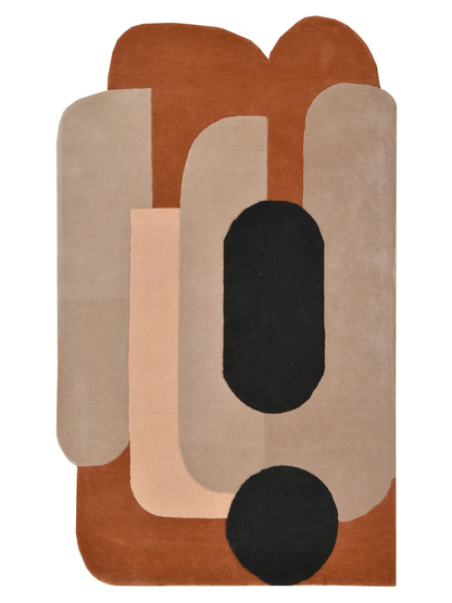 Shiver Irregular Hand Tufted Carpet & Rug
