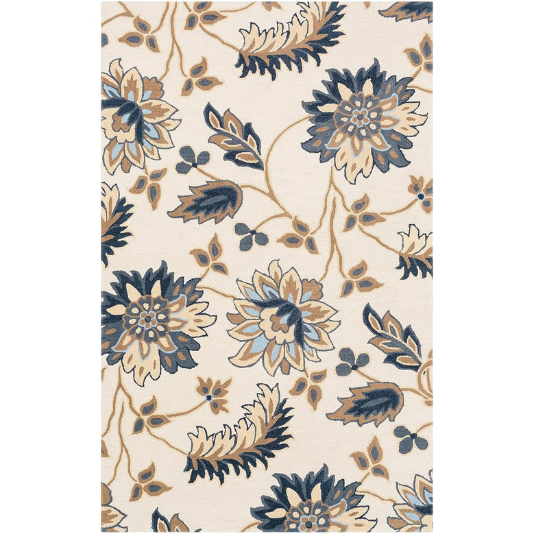 Snuvique Floral Hand Tufted Carpet & Rug