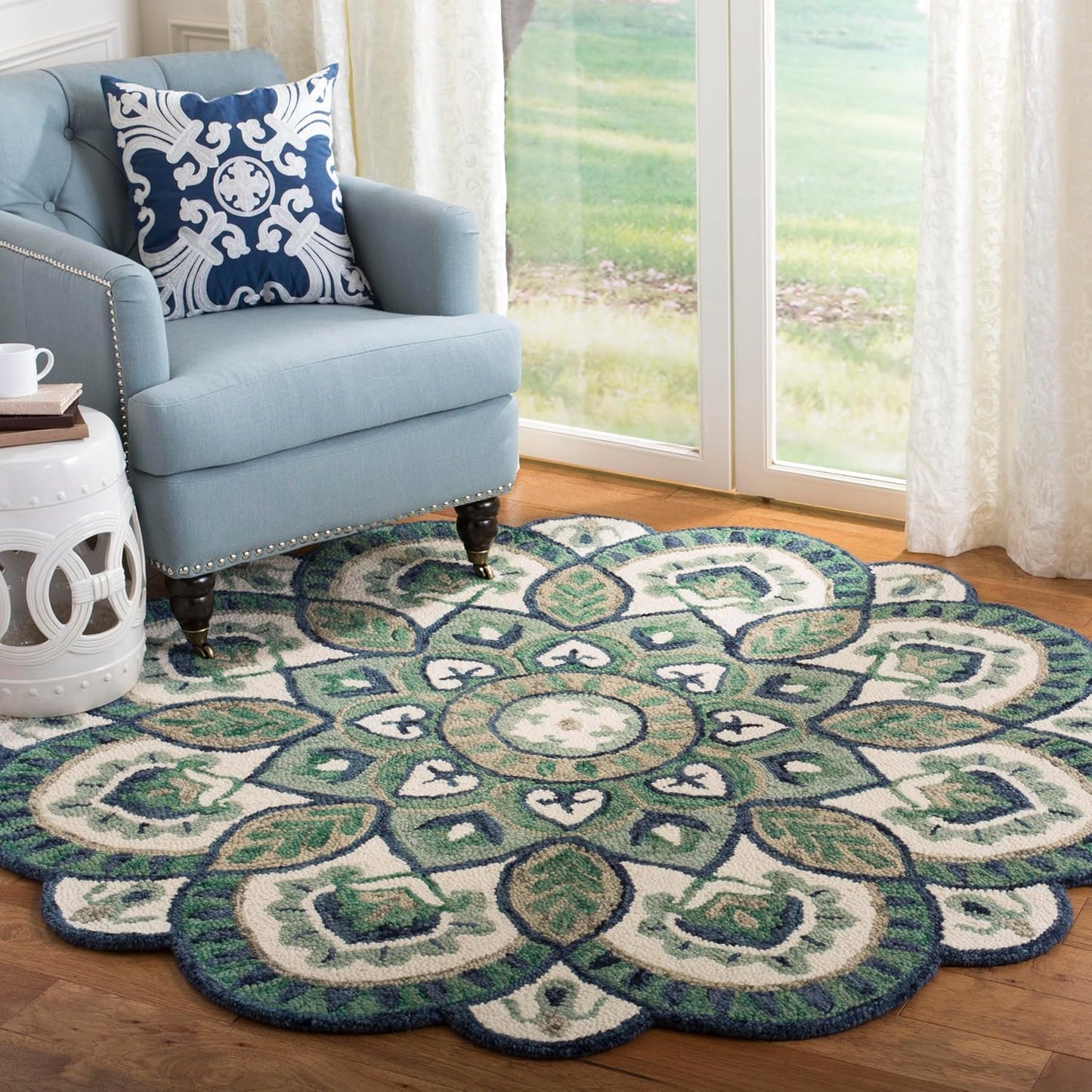 Greengimmi Round Tufted Carpet