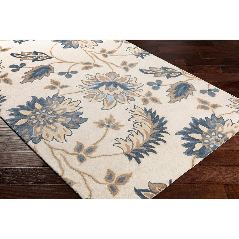 Snuvique Floral Hand Tufted Carpet & Rug