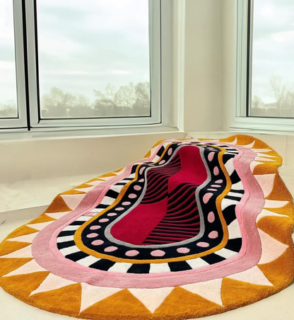 Gleam Irregular Hand Tufted Carpet