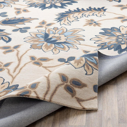 Snuvique Floral Hand Tufted Carpet & Rug