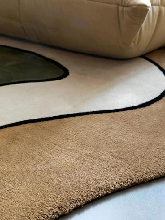 Lustre Irregular Hand Tufted Carpet