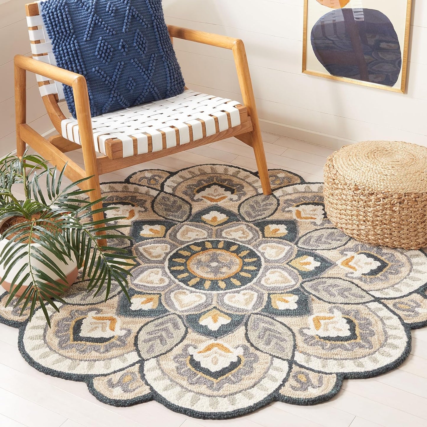 Millietcharm Round Tufted Carpet