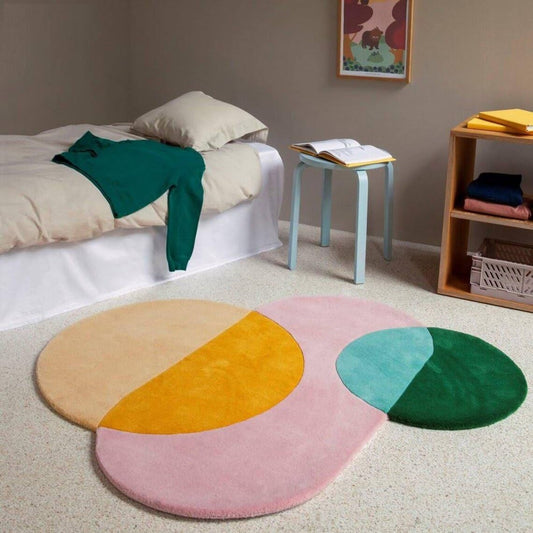 Silt Irregular Hand Tufted Carpet