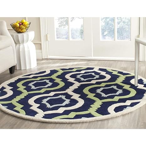 Furviva Round Hand Tufted Carpet & Rug