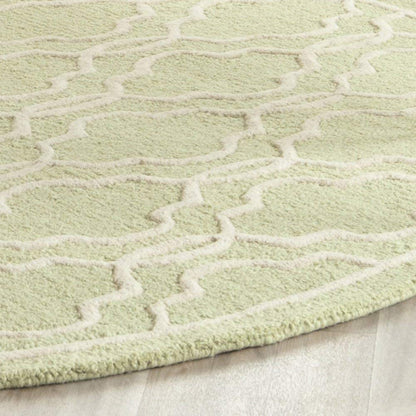 Greennova Round Hand Tufted Carpet & Rug
