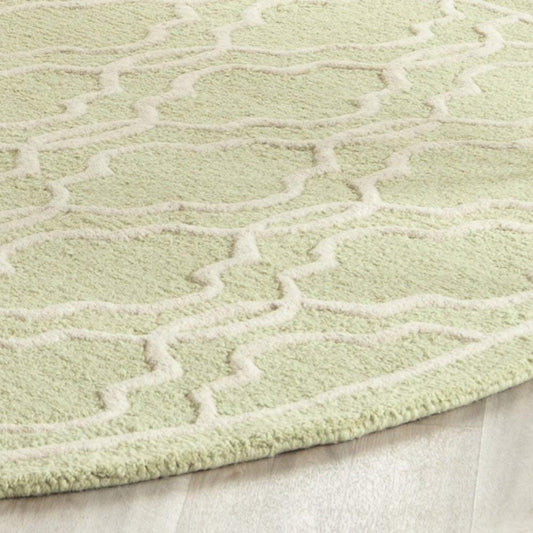 Greennova Round Hand Tufted Carpet & Rug
