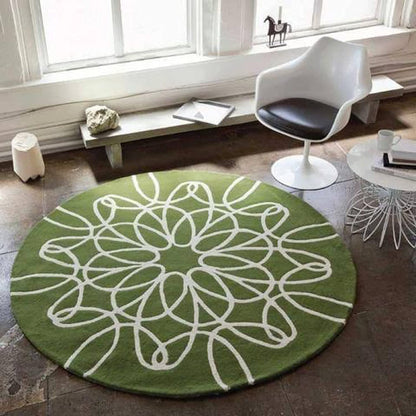 GreenSoft Round Tufted Carpet