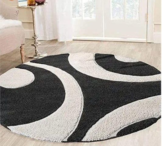 Shavora Round Shaggy Rug