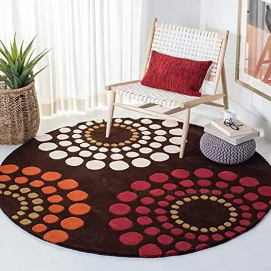 Fuzzqueue Round Tufted Carpet