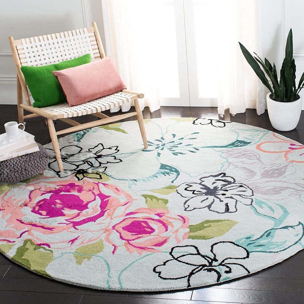 Luxcozzy Round Tufted Carpet
