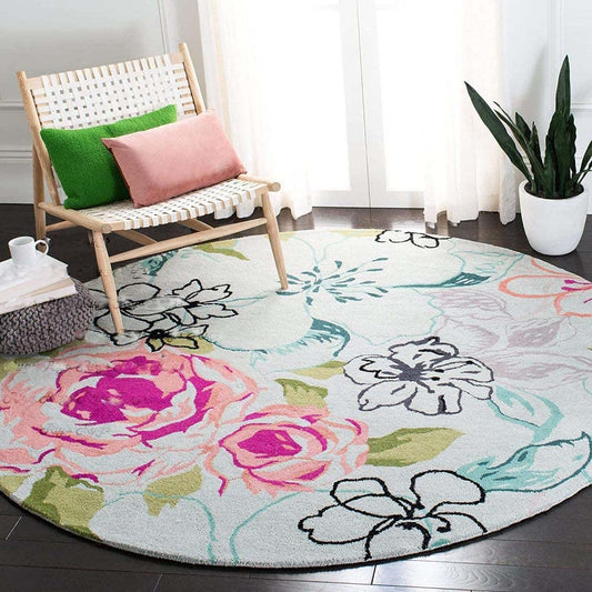 Luxcozzy Round Tufted Carpet