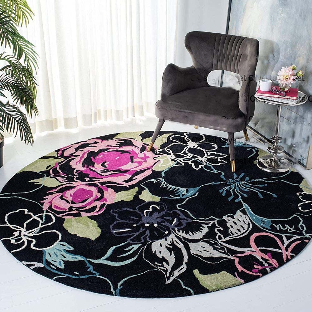 Cloudynova Round Tufted Carpet