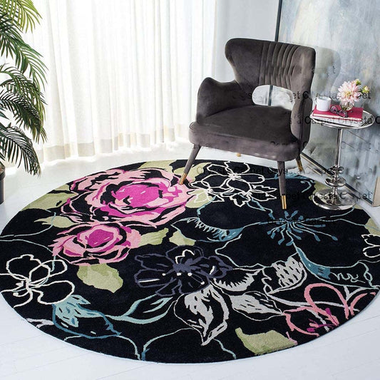 Cloudynova Round Tufted Carpet