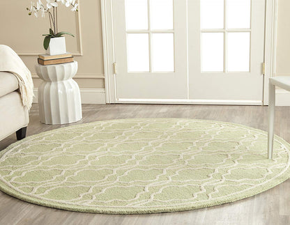 Greennova Round Hand Tufted Carpet & Rug