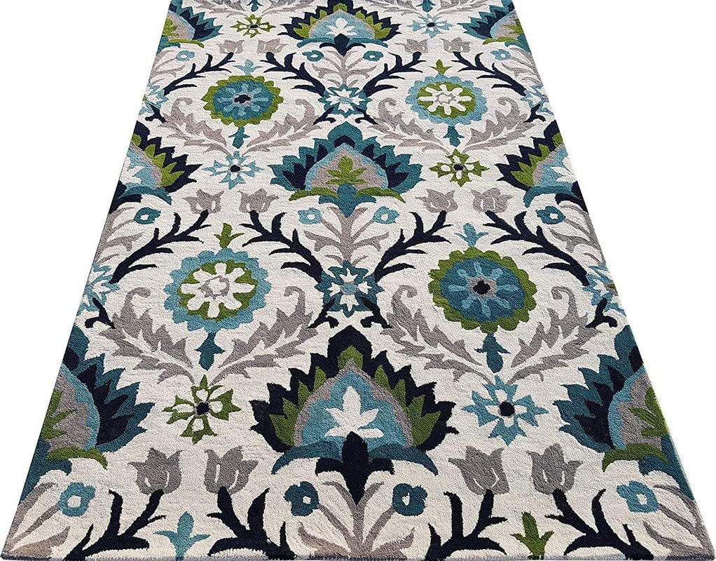 BSA Abstract Area Rug Hand Tufted Carpet