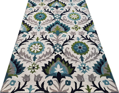 BSA Abstract Area Rug Hand Tufted Carpet