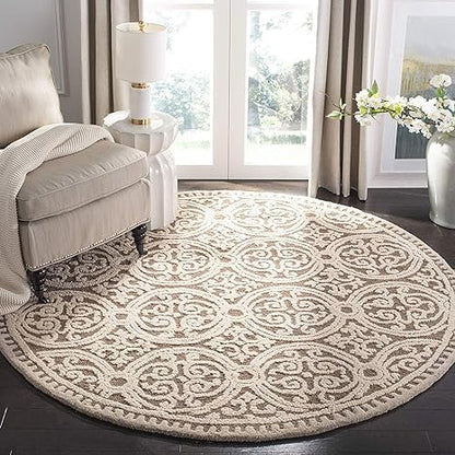 Whiteorbit Round Tufted Carpet