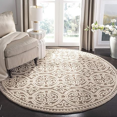 Whiteorbit Round Tufted Carpet