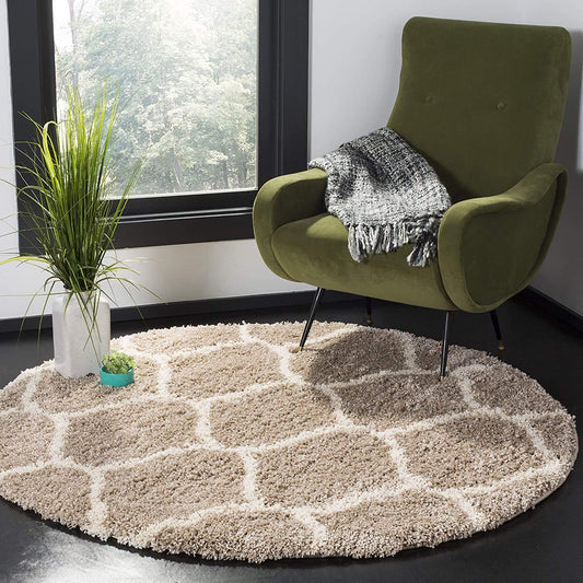 Hatia Round Shaggy Carpet