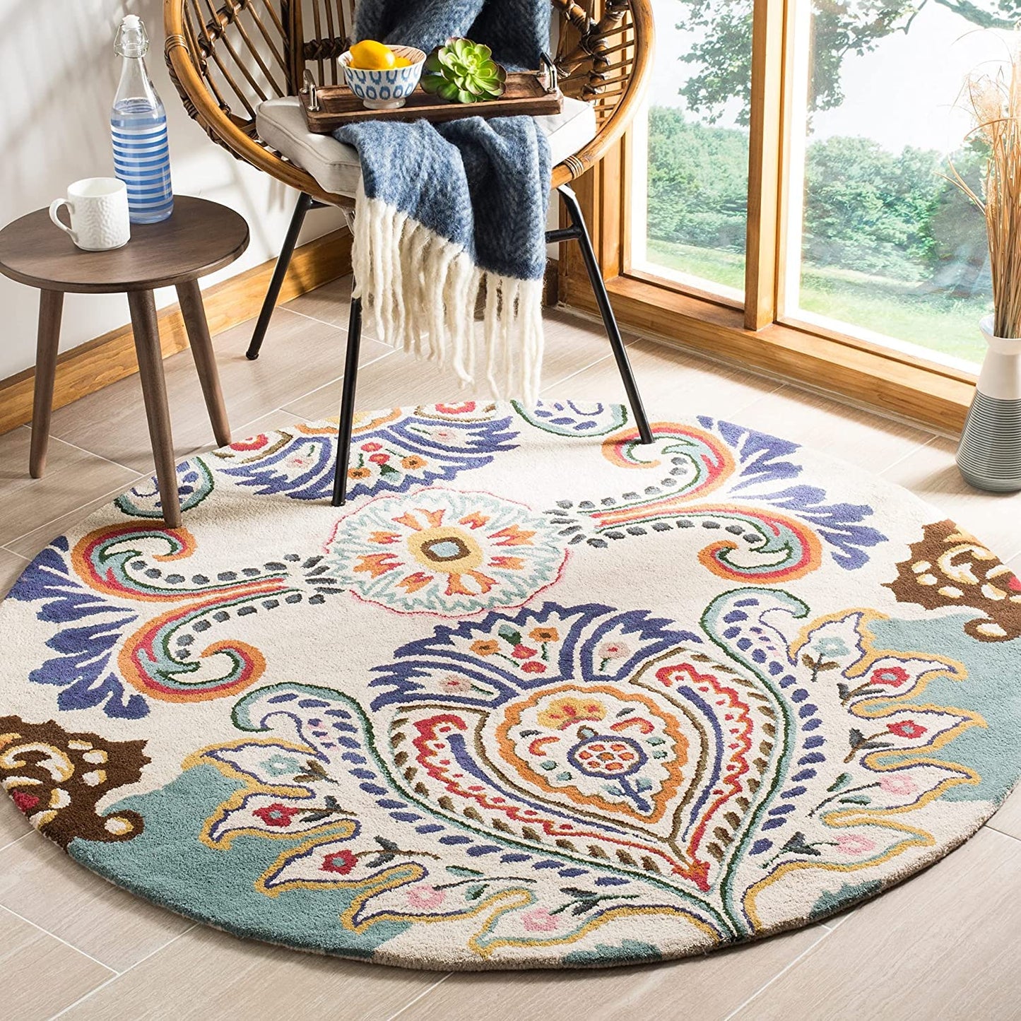Furffino Round Tufted Carpet