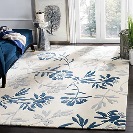 Orvion Floral Hand Tufted Carpet & Rug