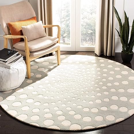 Velvejazz Round Tufted Carpet