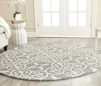 Snuvora Round Hand Tufted Rug