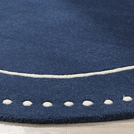 Orbitdot Round Hand Tufted Carpet & Rug