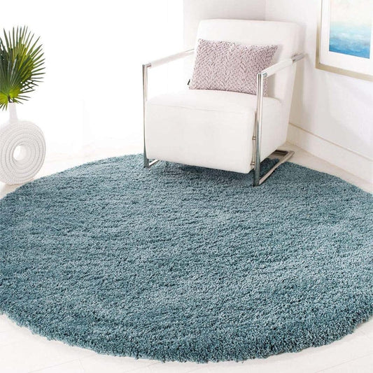 Loomxey Round Shaggy Carpet