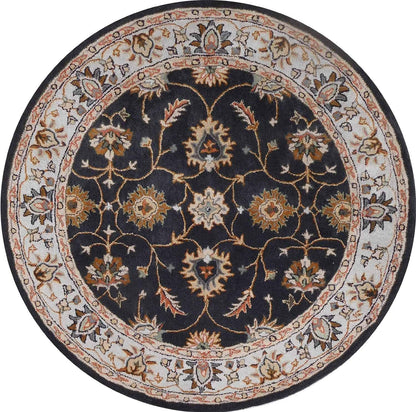 Brownfuzzy Round Tufted Carpet